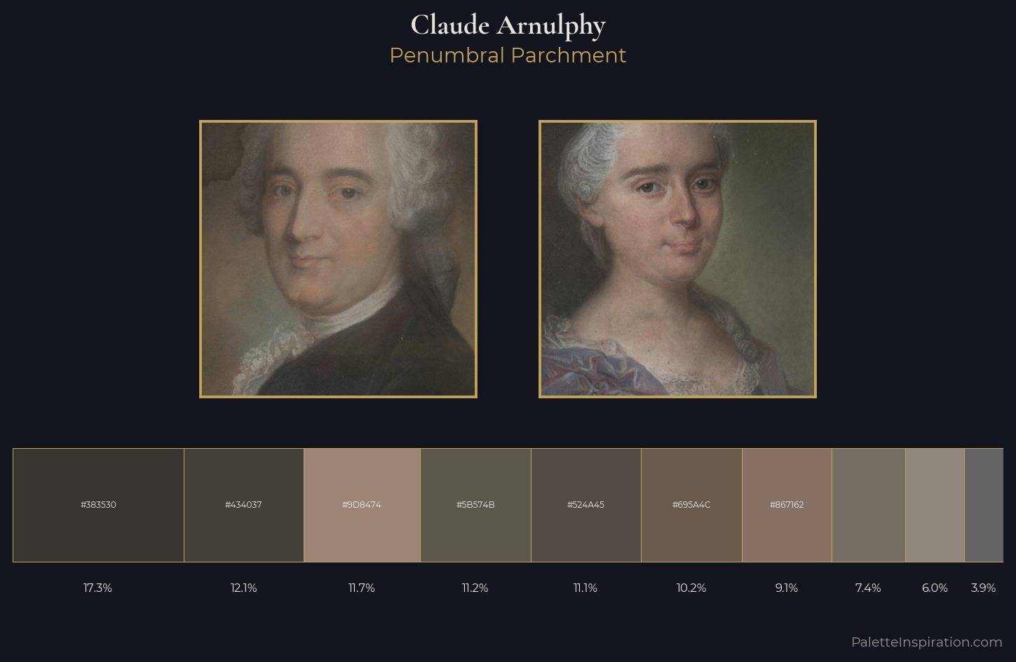Claude Arnulphy Palette 2 — Penumbral Parchment