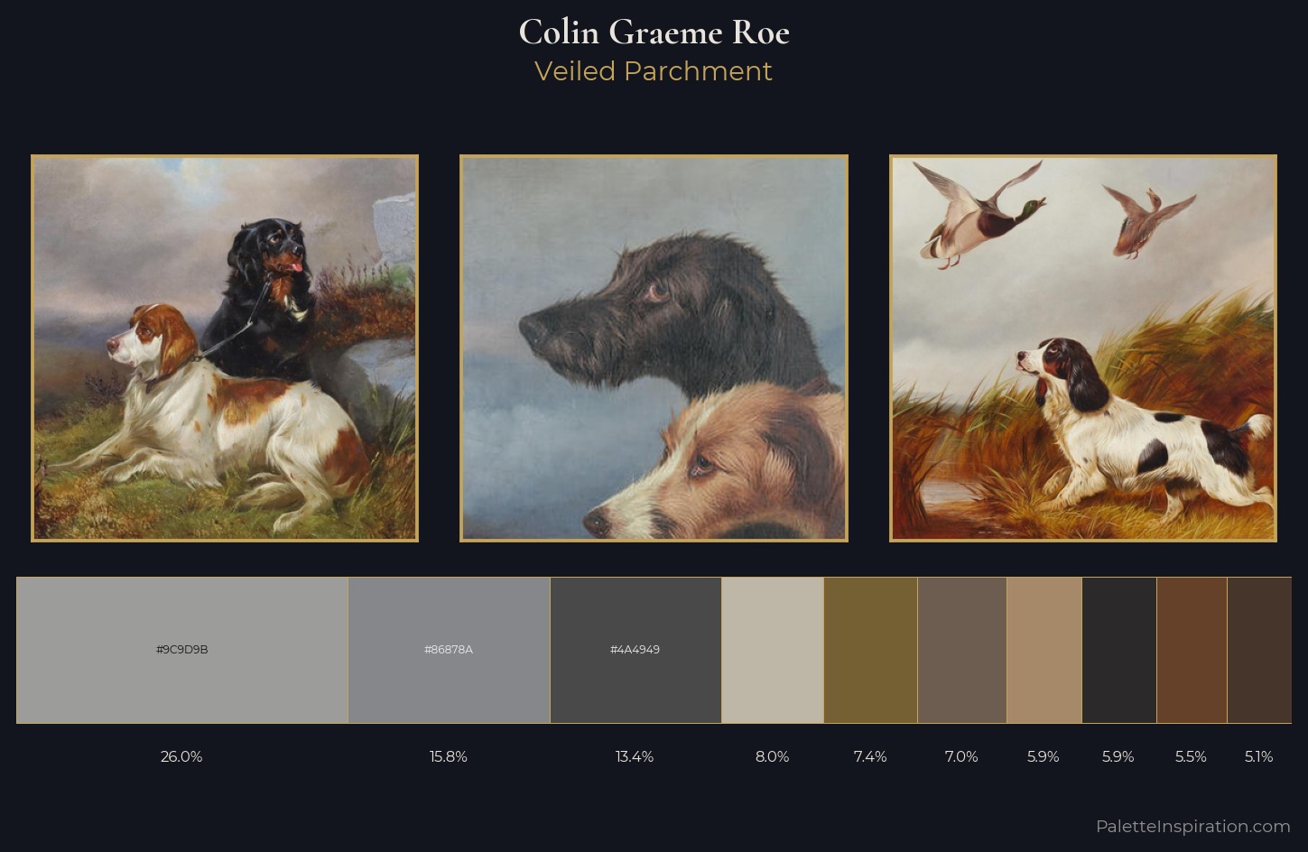 Colin Graeme Roe Palette 4 — Veiled Parchment