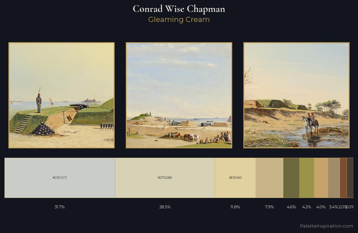 Conrad Wise Chapman Palette 2 — Gleaming Cream