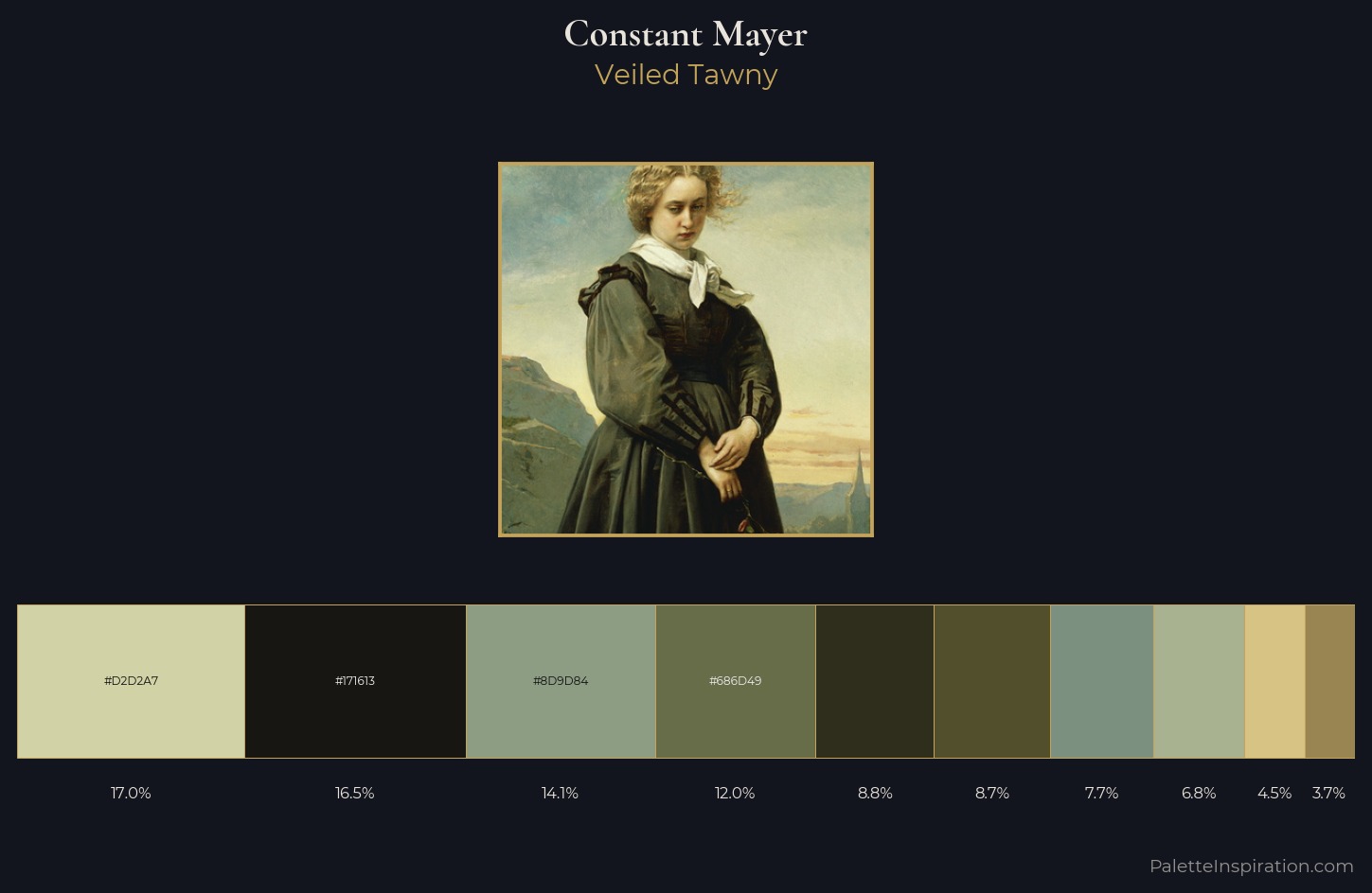 Constant Mayer Palette 2 — Veiled Tawny