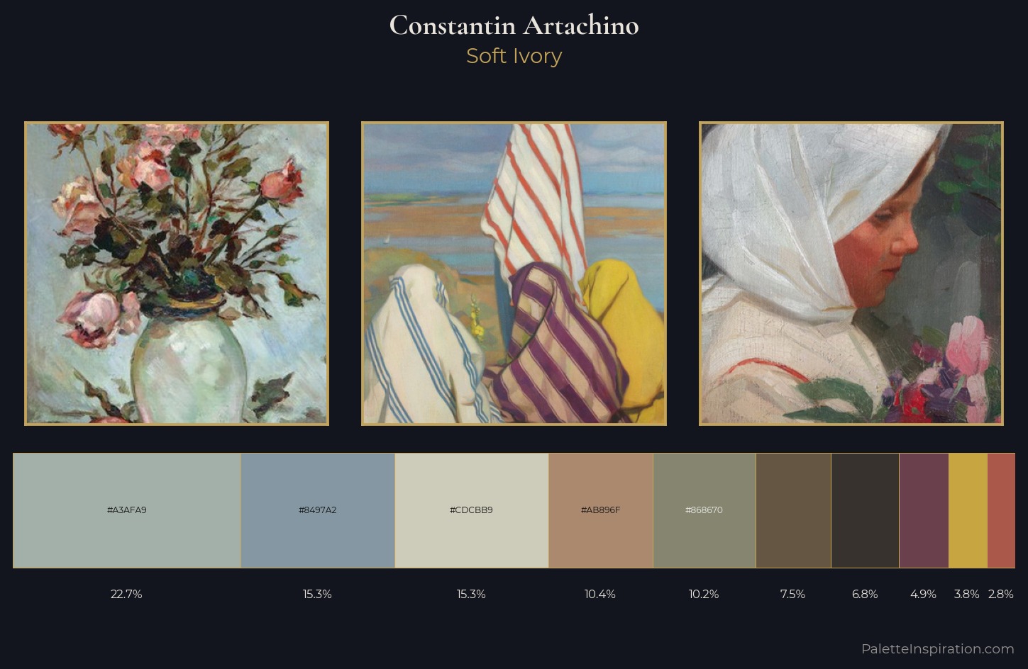 Constantin Artachino Palette 4 — Soft Ivory