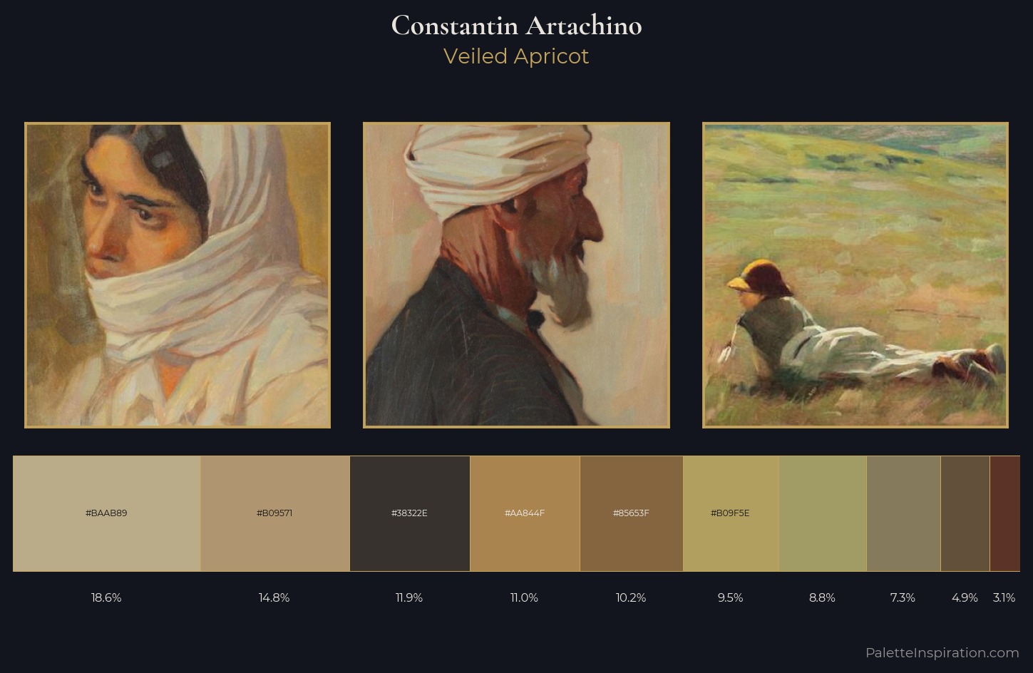 Constantin Artachino Palette 6 — Veiled Apricot