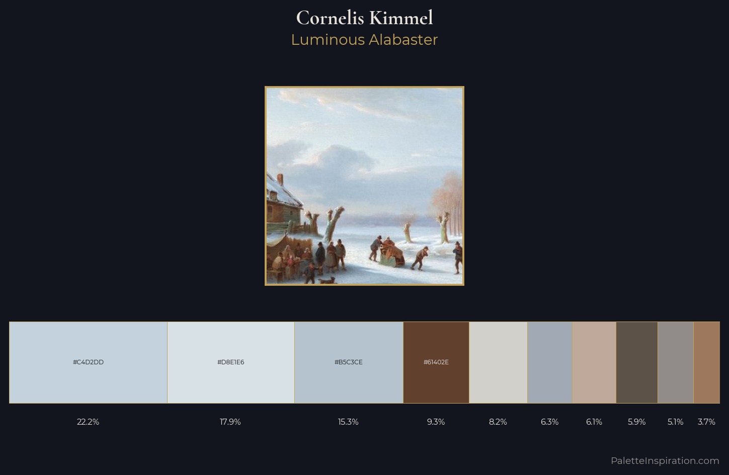 Cornelis Kimmel Palette 1 — Luminous Alabaster