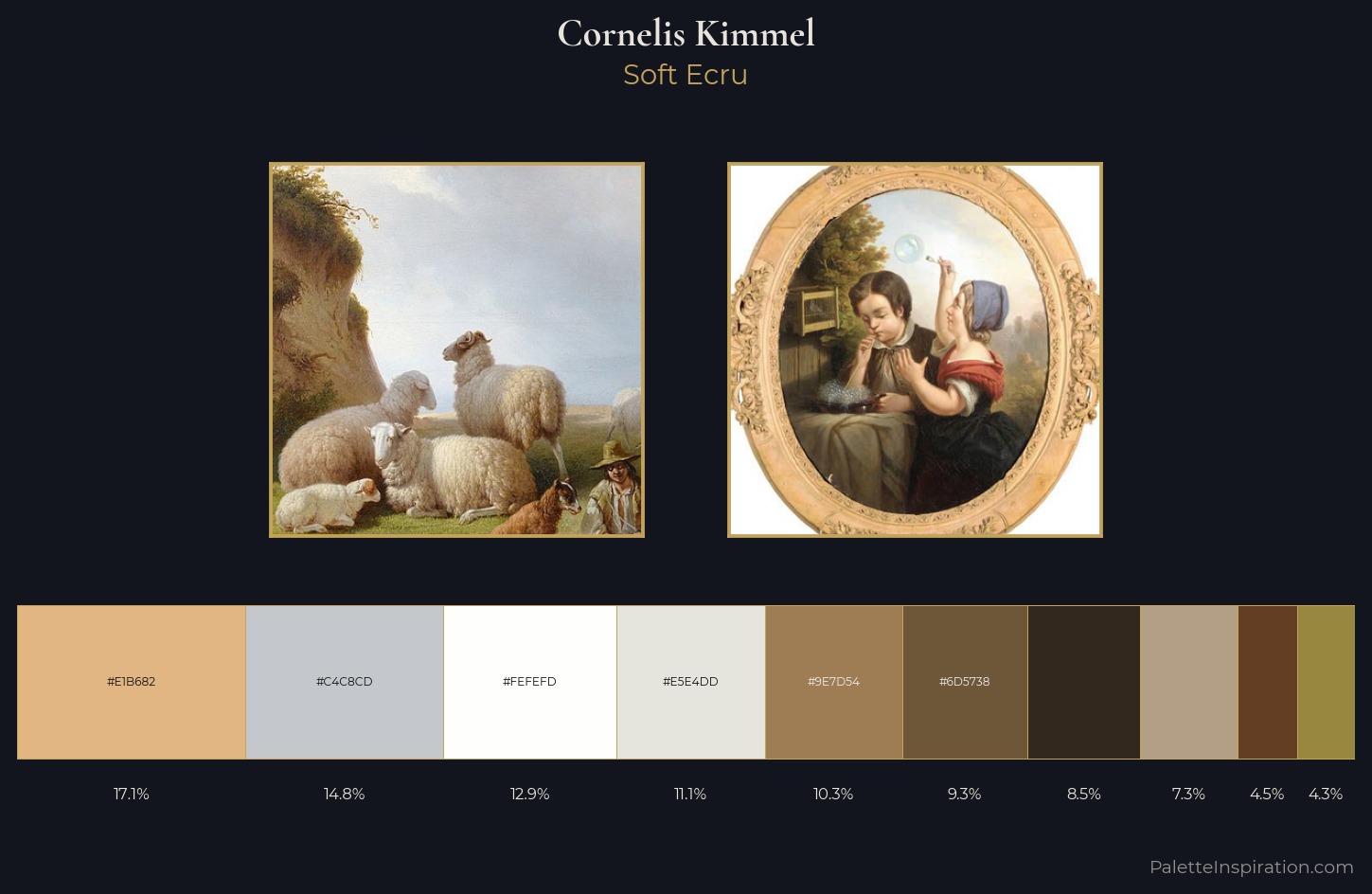 Cornelis Kimmel Palette 2 — Soft Ecru
