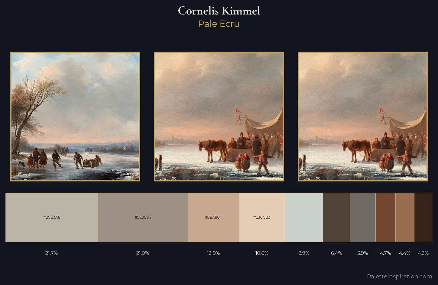 Cornelis Kimmel Palette 3 — Pale Ecru