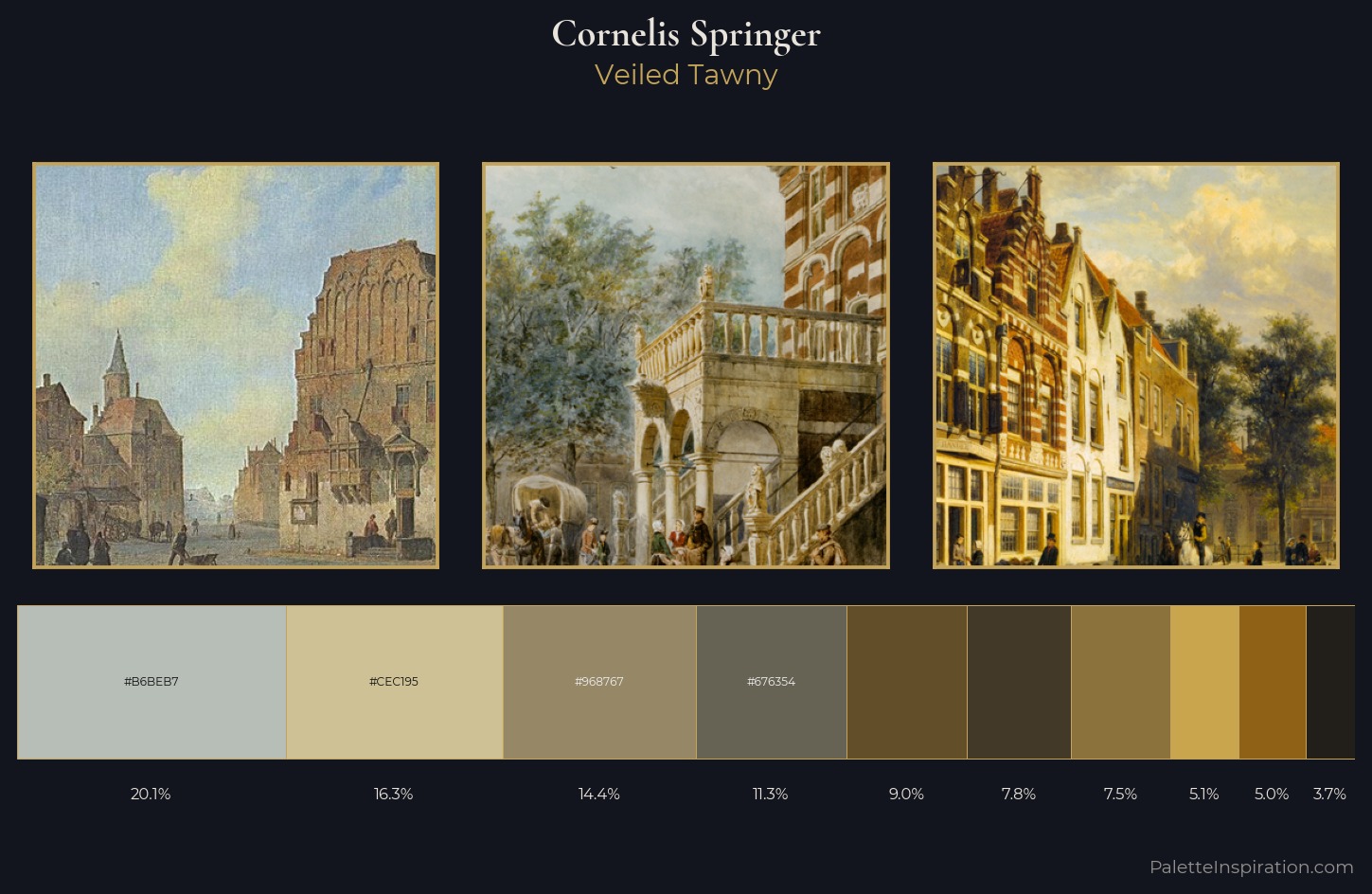 Cornelis Springer Palette 8 — Veiled Tawny