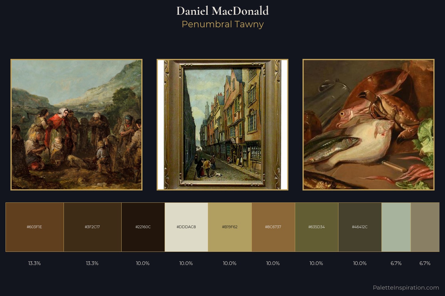Daniel MacDonald Master Palette — Penumbral Tawny