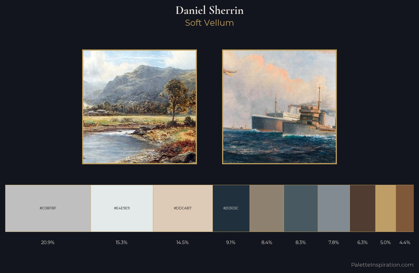 Daniel Sherrin Palette 1 — Soft Vellum