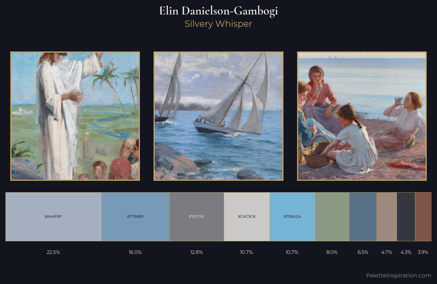 Elin Danielson-Gambogi Palette 2 — Silvery Whisper
