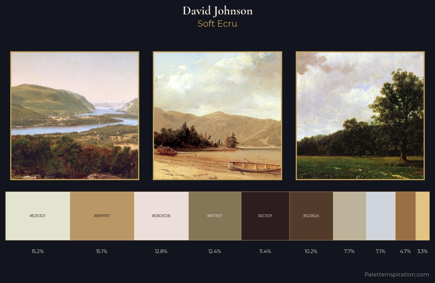 David Johnson Palette 1 — Soft Ecru