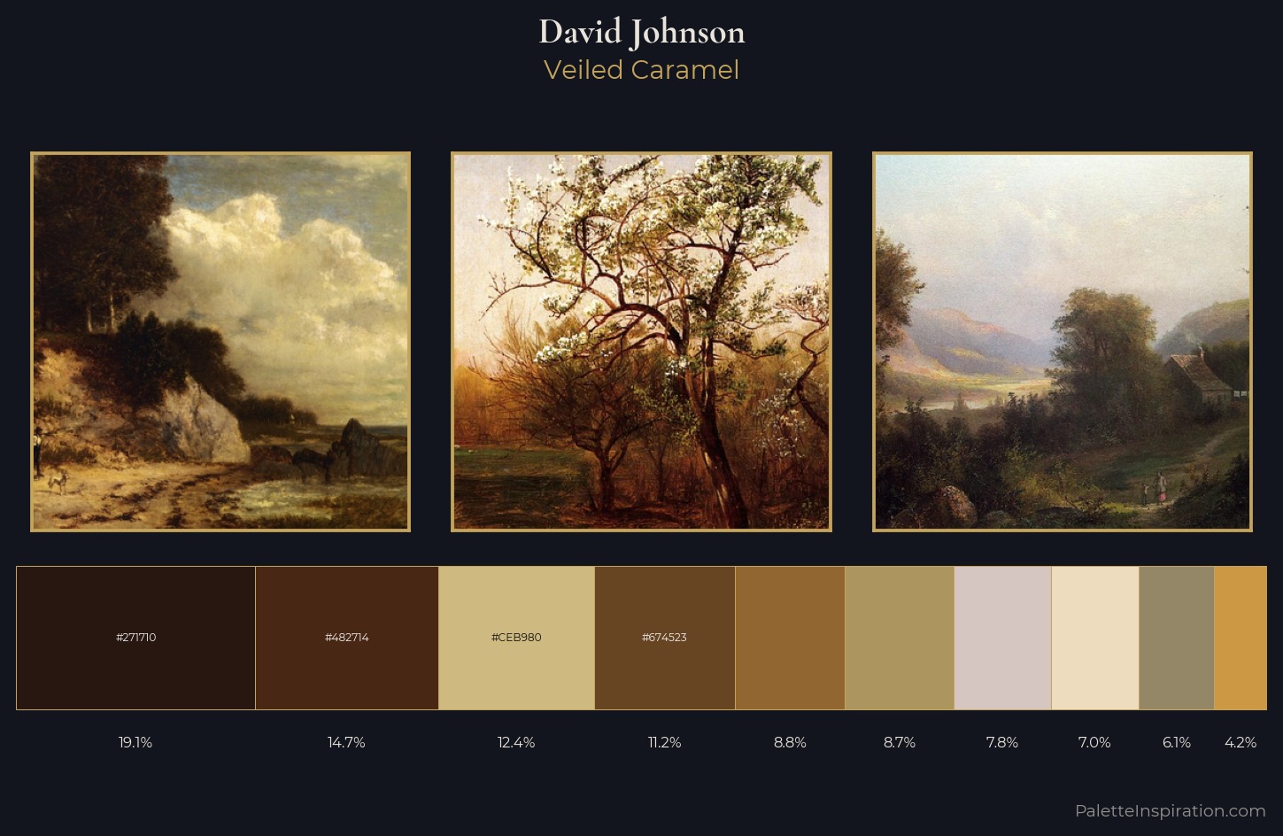 David Johnson Palette 2 — Veiled Caramel