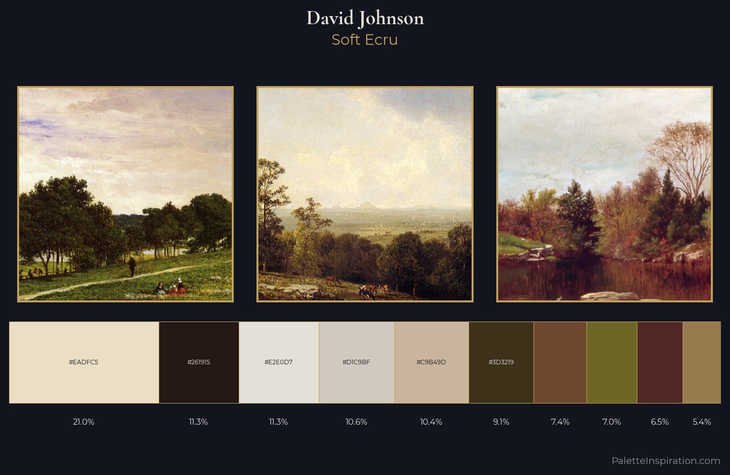 David Johnson Palette 4 — Soft Ecru