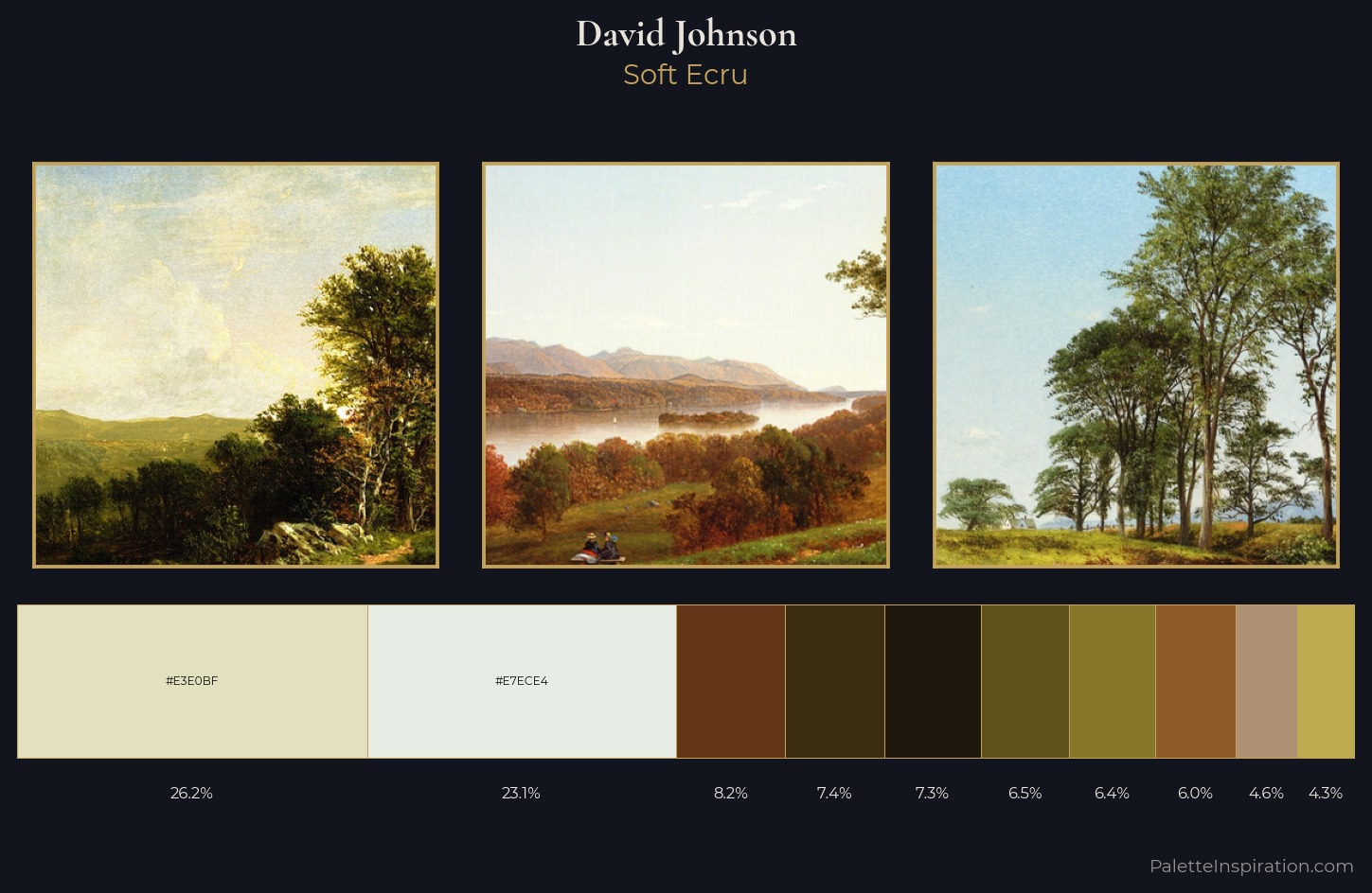 David Johnson Palette 5 — Soft Ecru