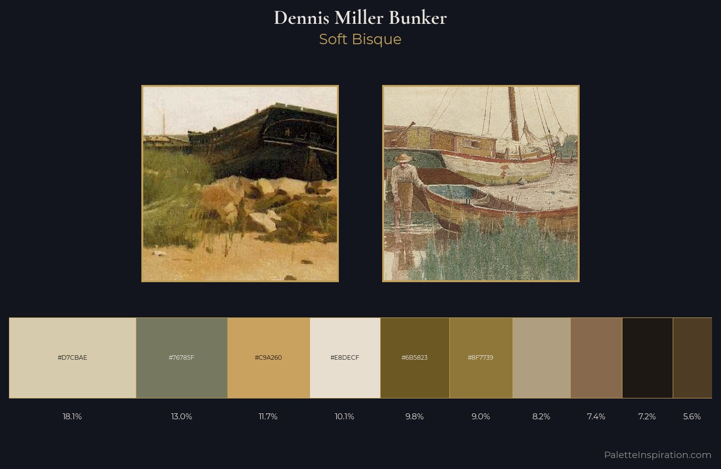 Dennis Miller Bunker Palette 1 — Soft Bisque