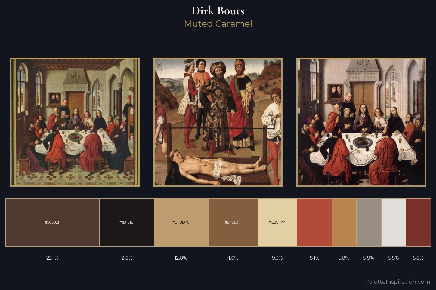 Dirk Bouts Master Palette