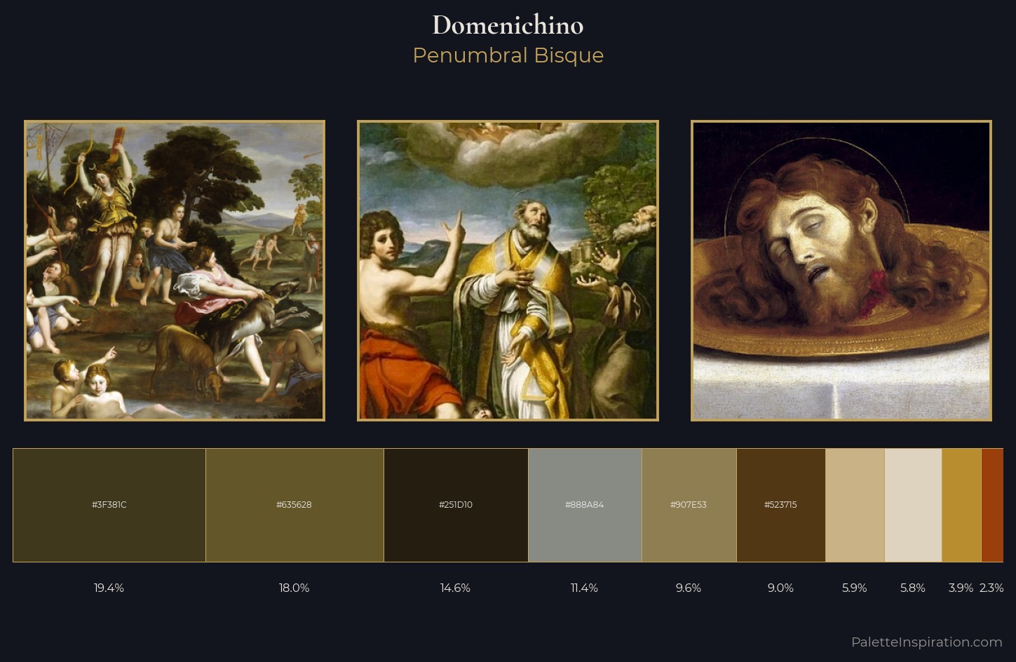 Domenichino Palette 3 — Penumbral Bisque