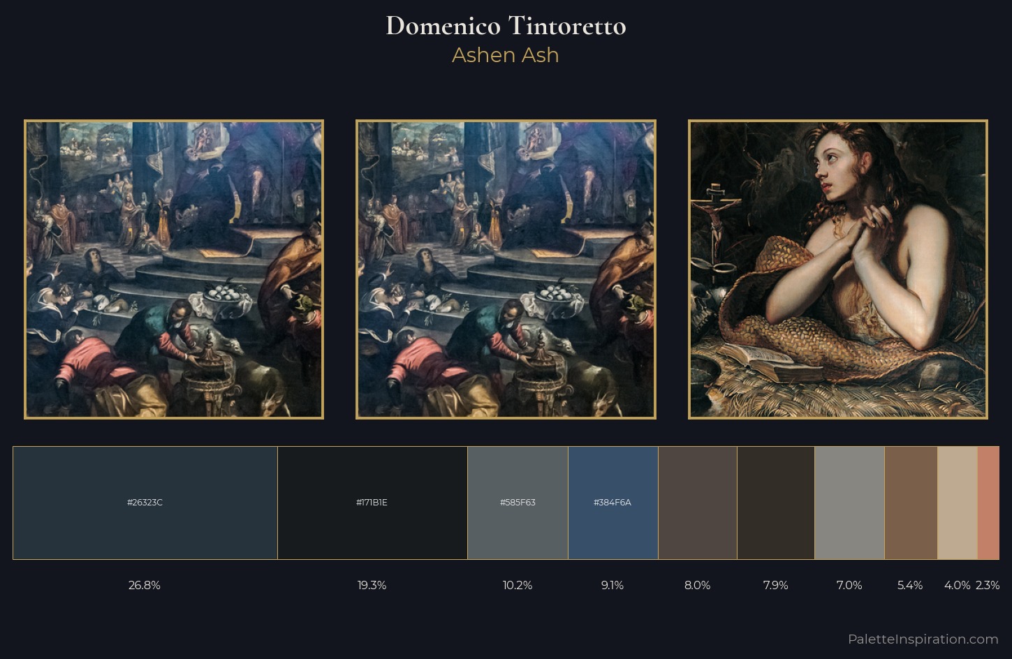 Domenico Tintoretto Palette 6 — Ashen Ash