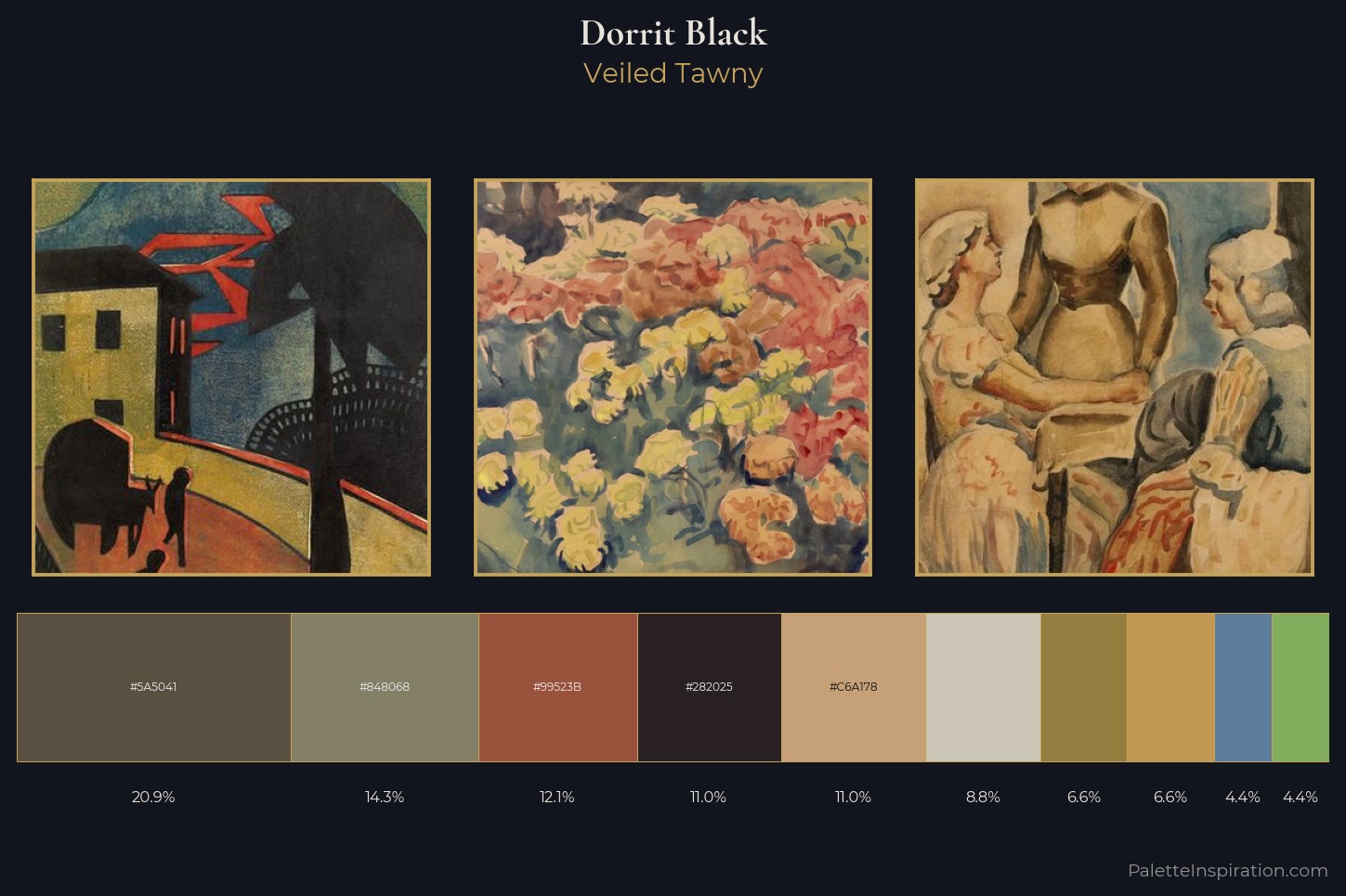 Dorrit Black Master Palette