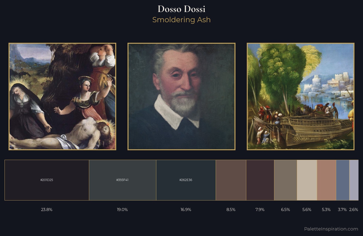 Dosso Dossi Palette 6 — Smoldering Ash
