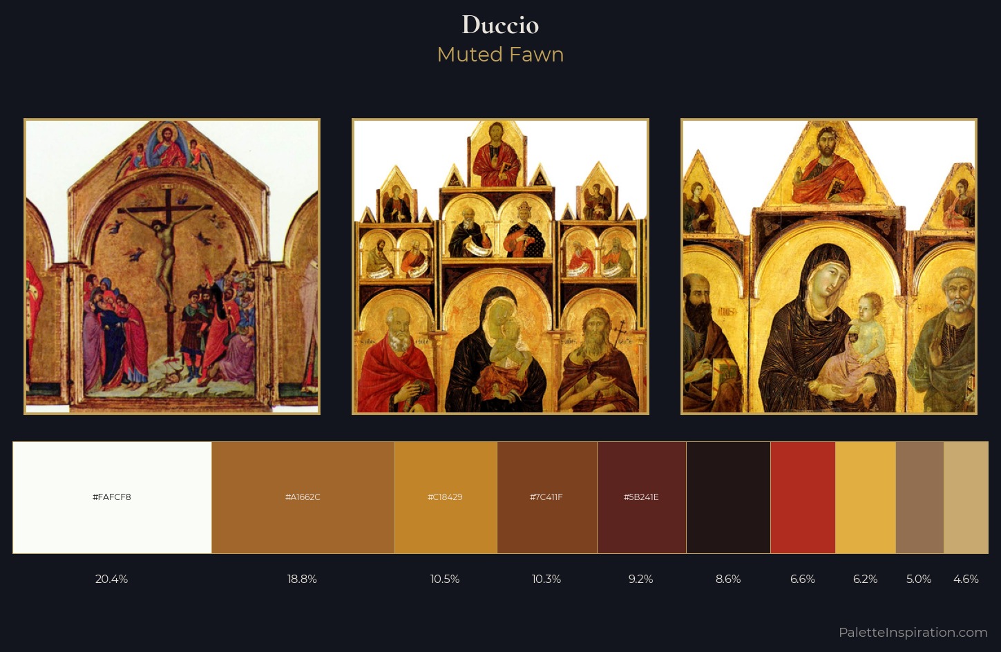 Duccio Palette 3 — Muted Fawn