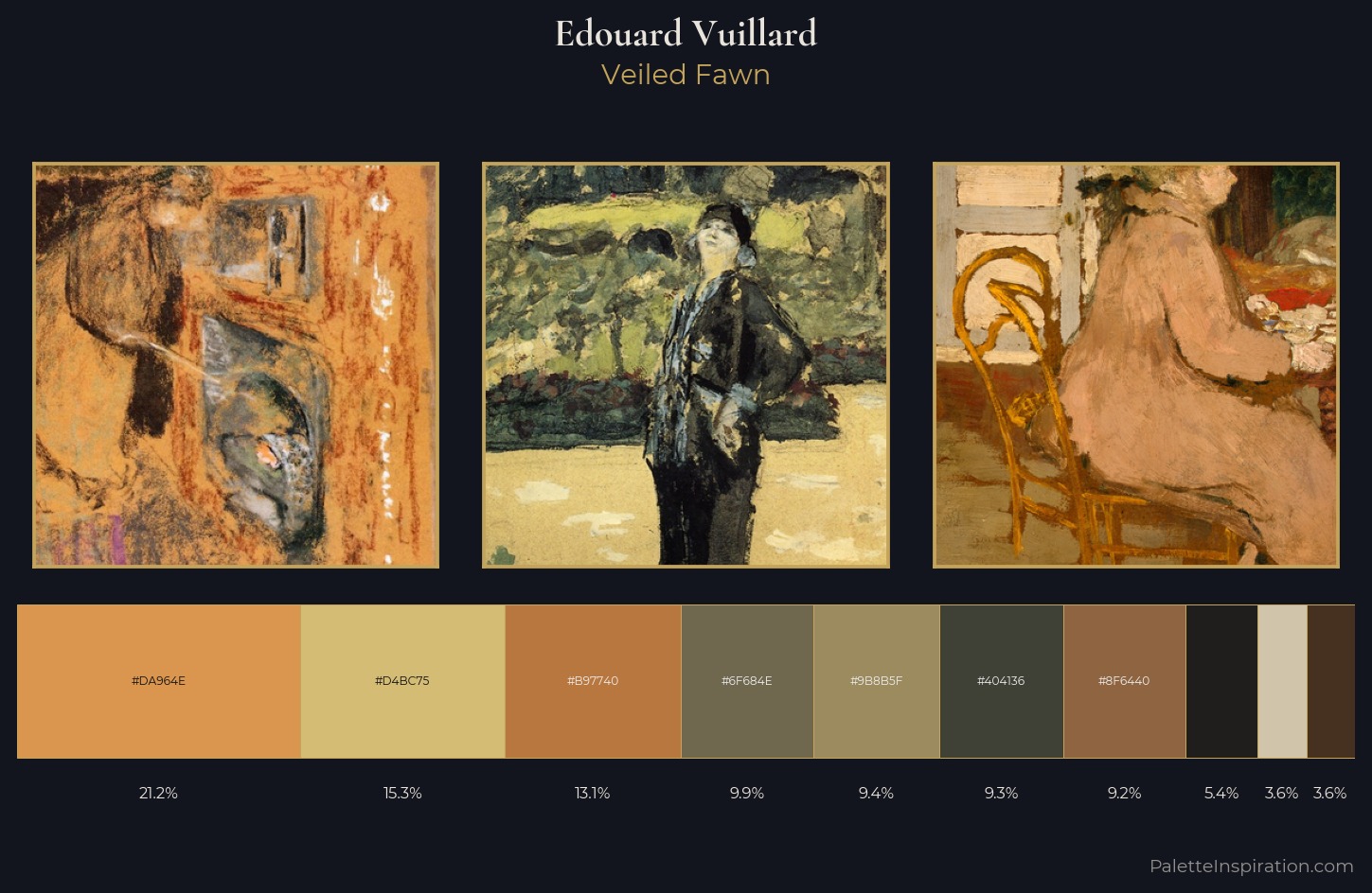 Edouard Vuillard Palette 6 — Veiled Fawn