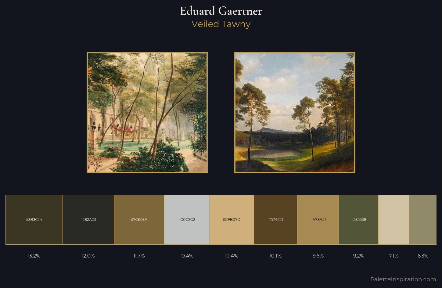 Eduard Gaertner Palette 3 — Veiled Tawny
