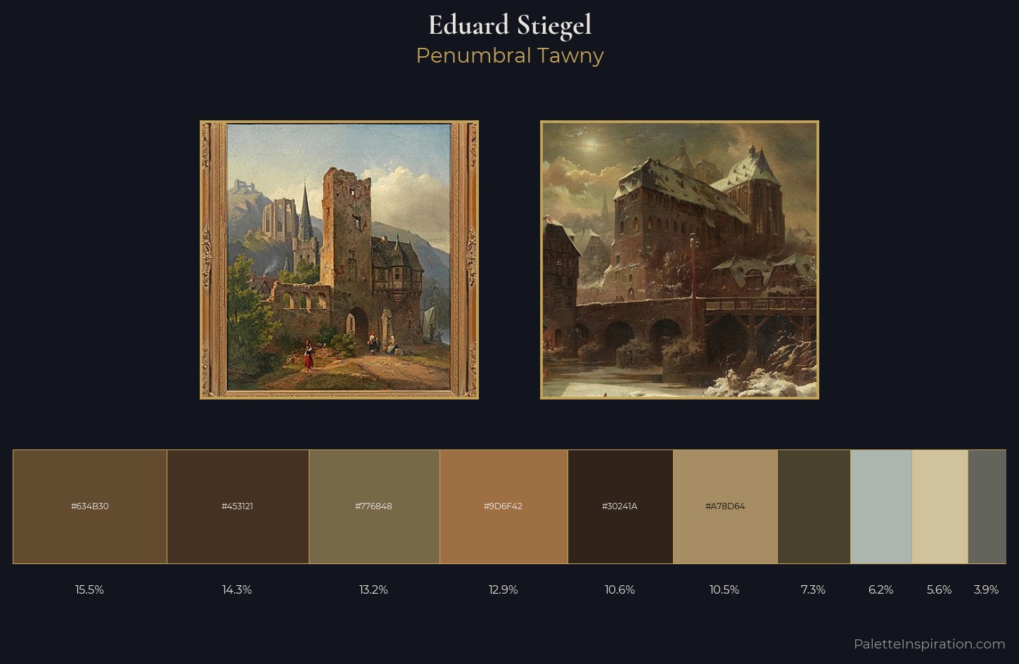 Eduard Stiegel Palette 2 — Penumbral Tawny