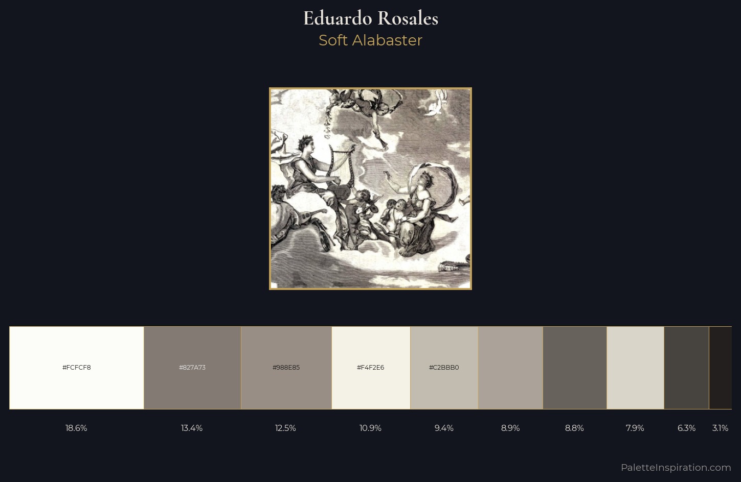 Eduardo Rosales Palette 1 — Soft Alabaster