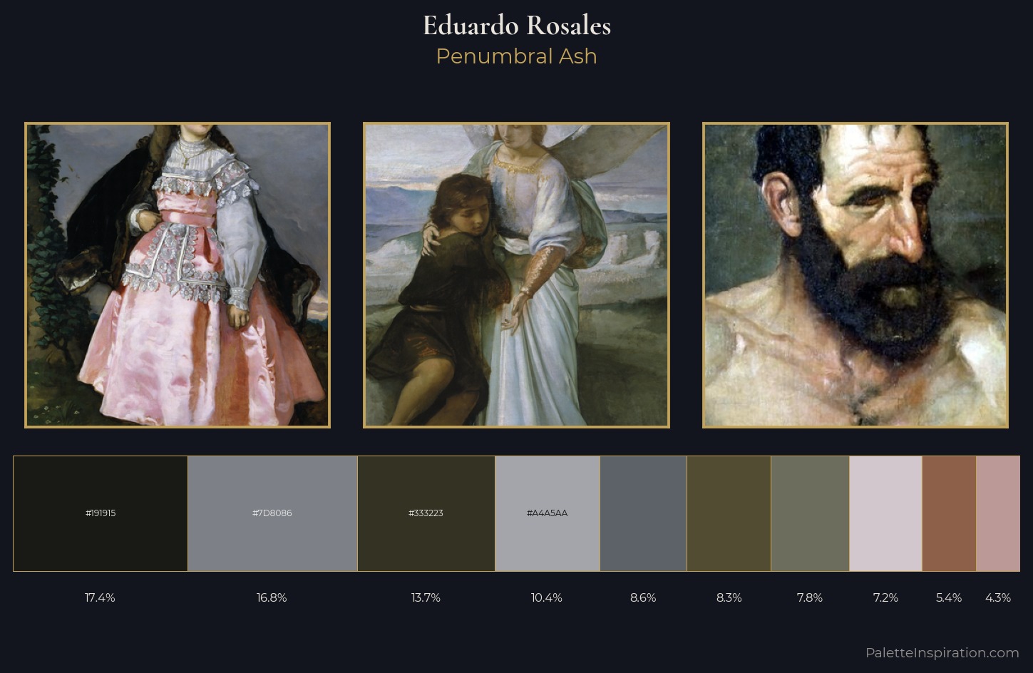 Eduardo Rosales Palette 2 — Penumbral Ash