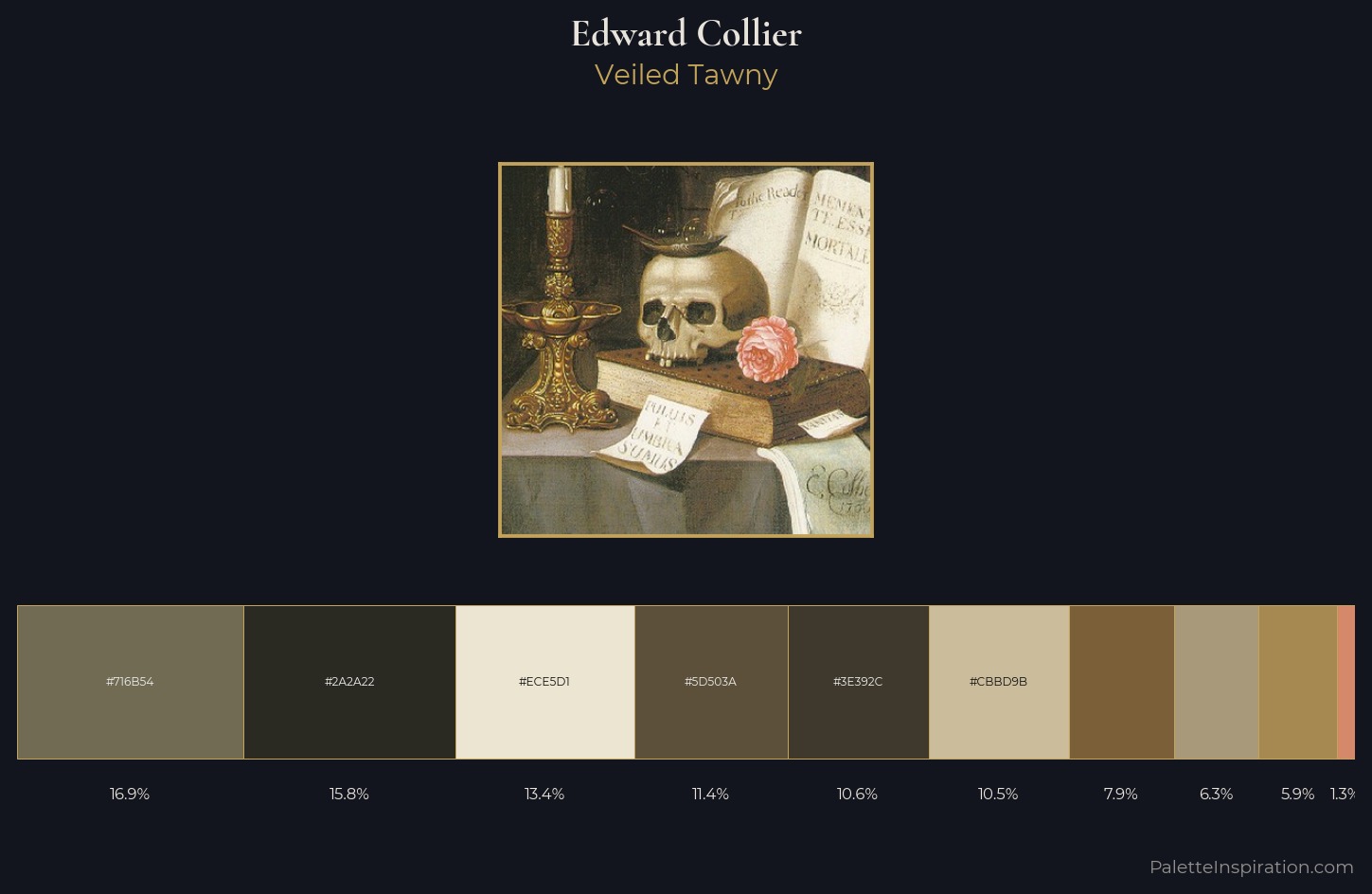Edward Collier Palette 1 — Veiled Tawny