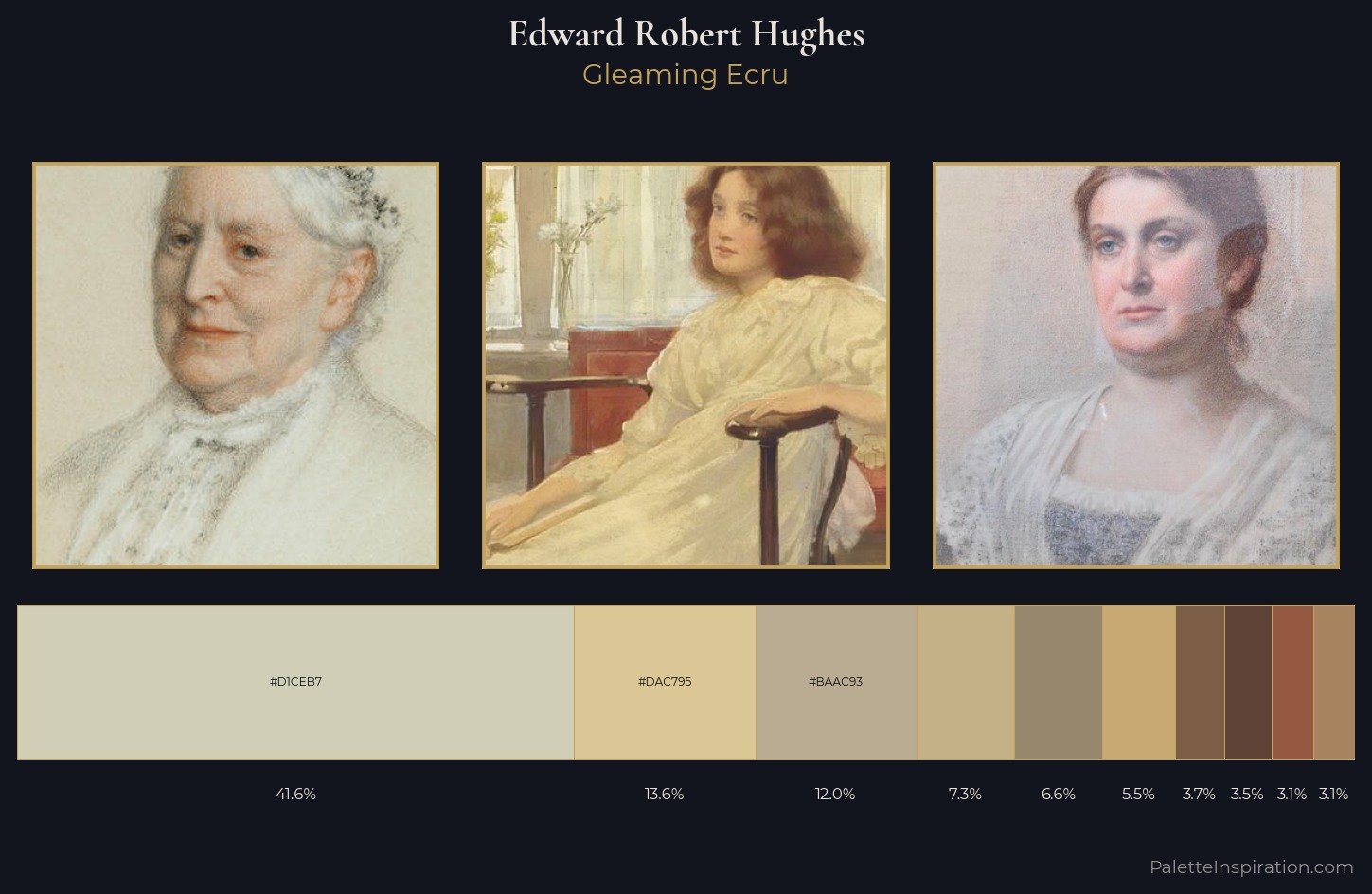 Edward Robert Hughes Palette 1 — Gleaming Ecru