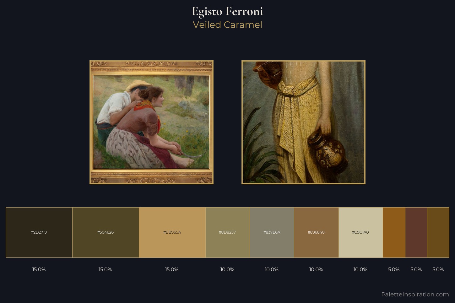 Egisto Ferroni Master Palette