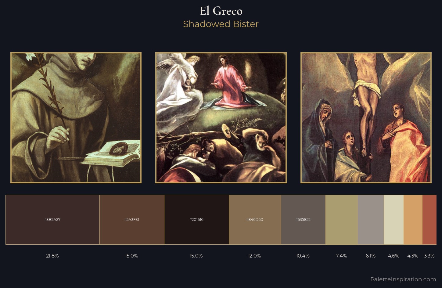 El Greco Palette 6 — Shadowed Bister