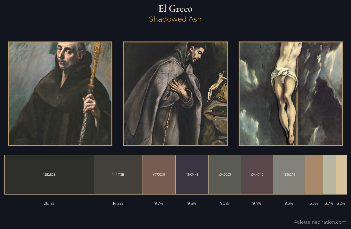 El Greco Palette 8 — Shadowed Ash