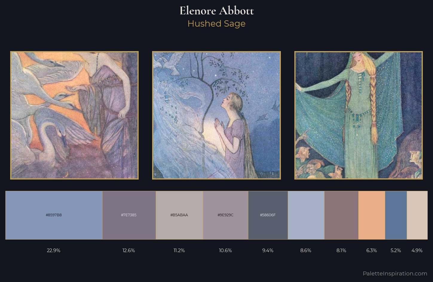 Elenore Abbott Palette 1 — Hushed Sage