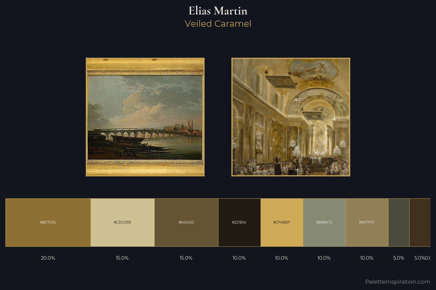 Elias Martin Master Palette — Veiled Caramel