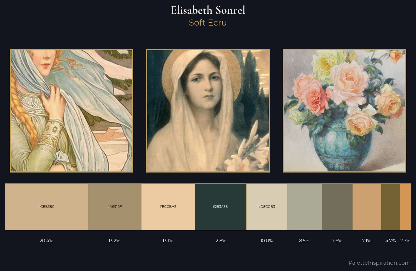 Elisabeth Sonrel Palette 2 — Soft Ecru