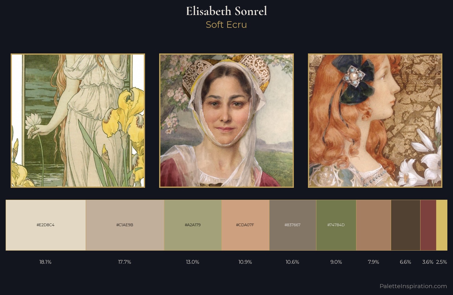 Elisabeth Sonrel Palette 3 — Soft Ecru