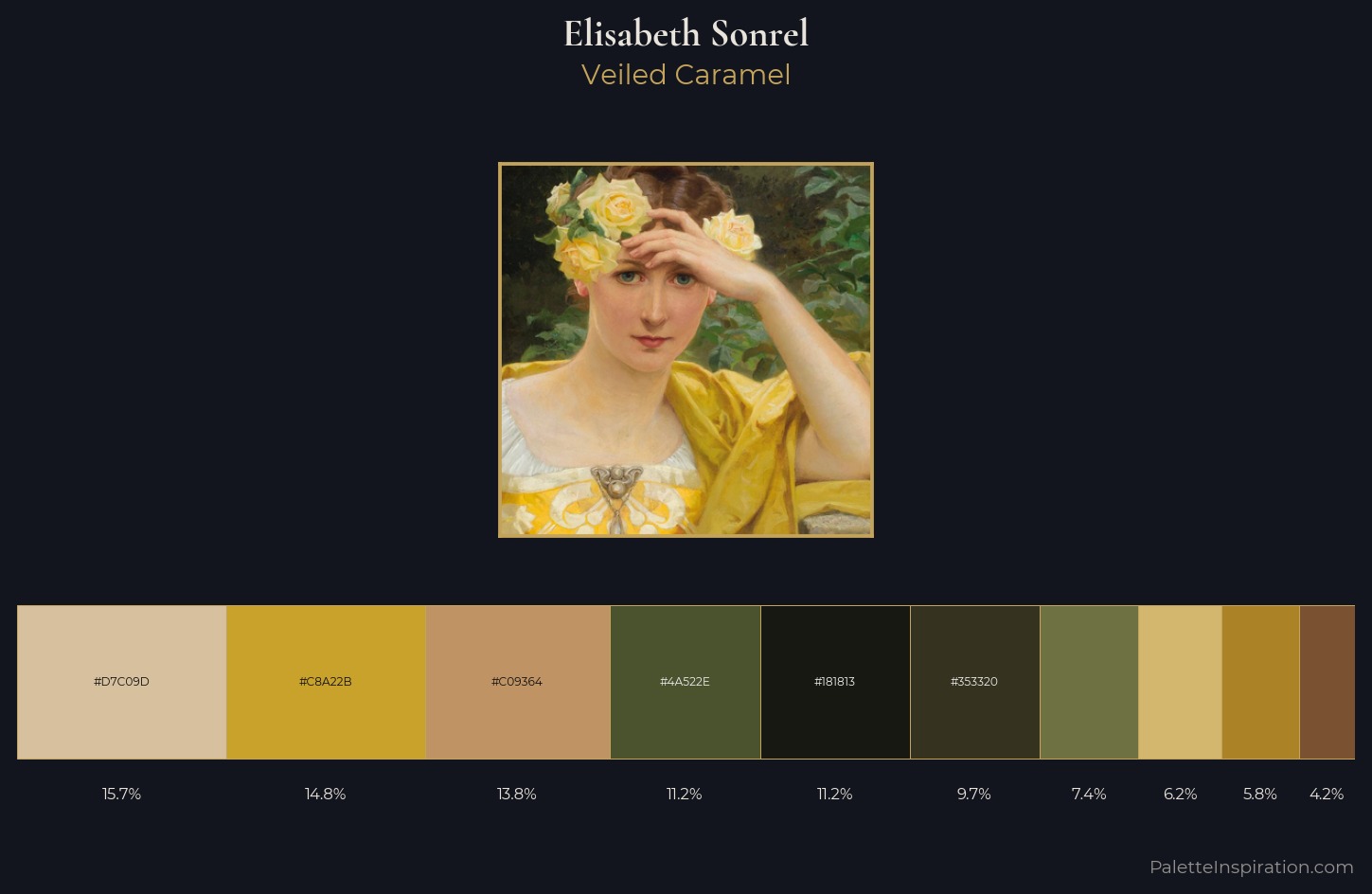 Elisabeth Sonrel Palette 4 — Veiled Caramel