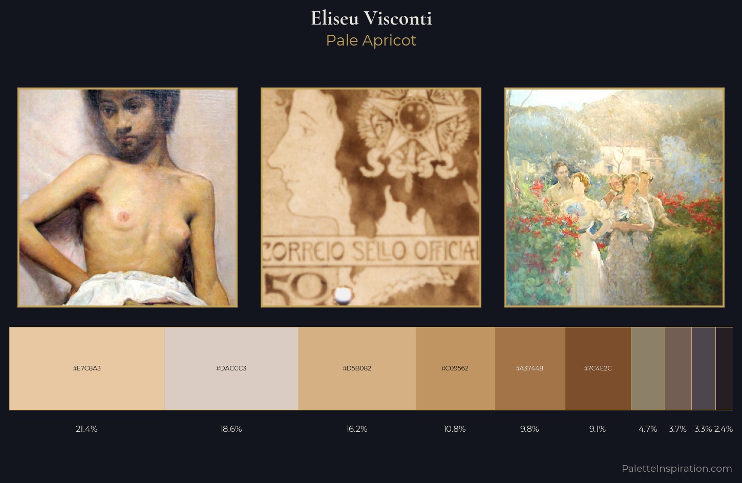 Eliseu Visconti Palette 4 — Pale Apricot