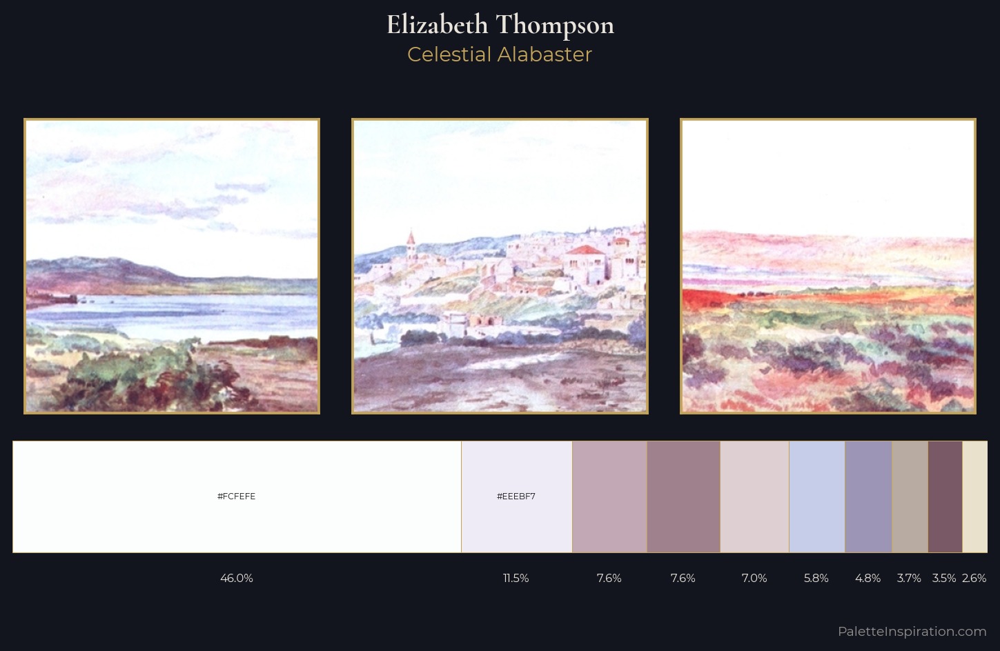 Elizabeth Thompson Palette 1 — Celestial Alabaster