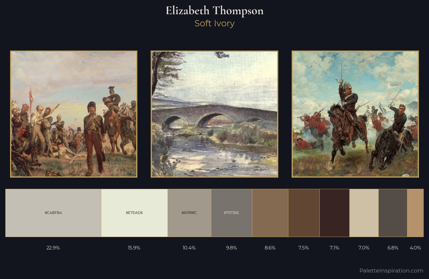Elizabeth Thompson Palette 7 — Soft Ivory