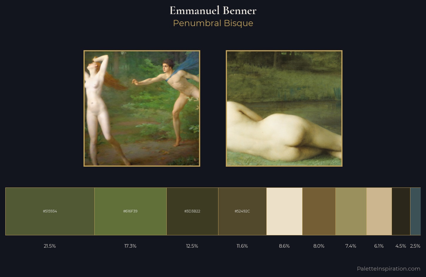 Emmanuel Benner Palette 3 — Penumbral Bisque