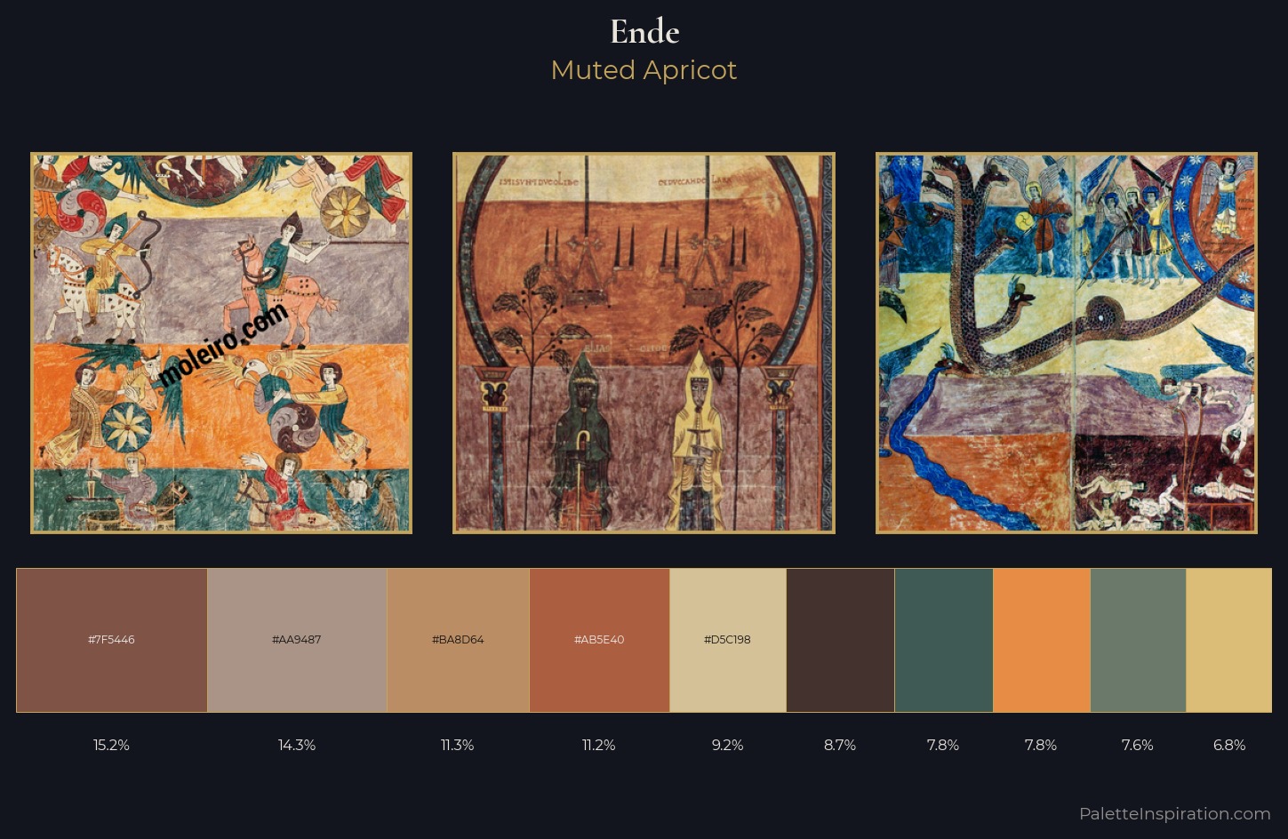 Ende Palette 5 — Muted Apricot