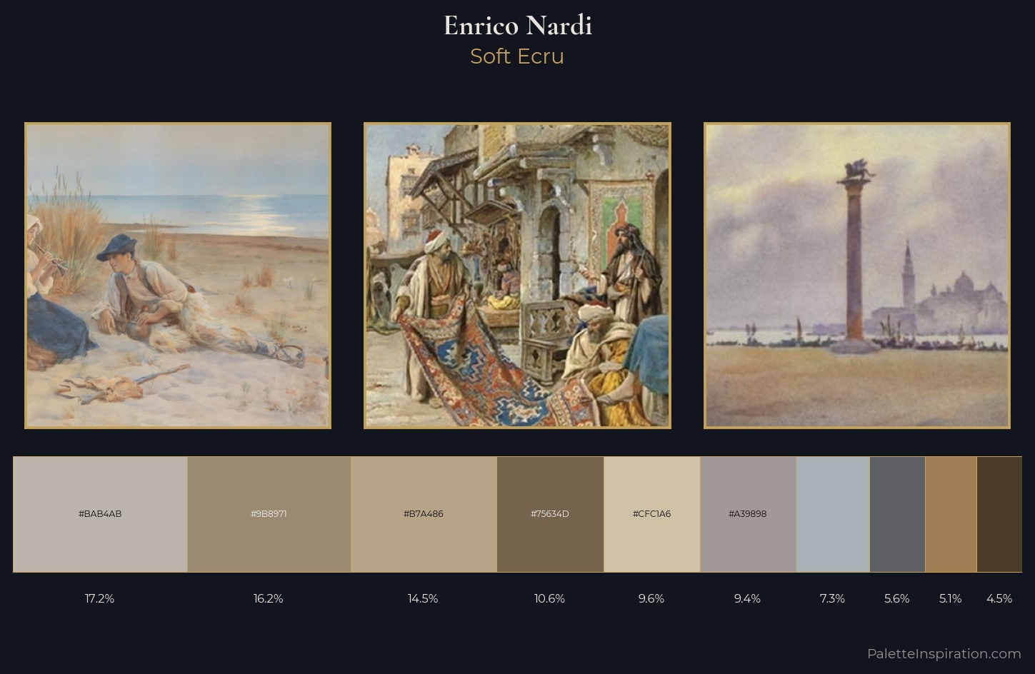 Enrico Nardi Palette 1 — Soft Ecru