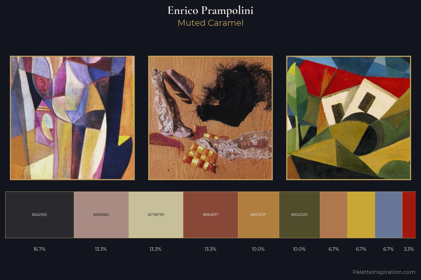 Enrico Prampolini Master Palette