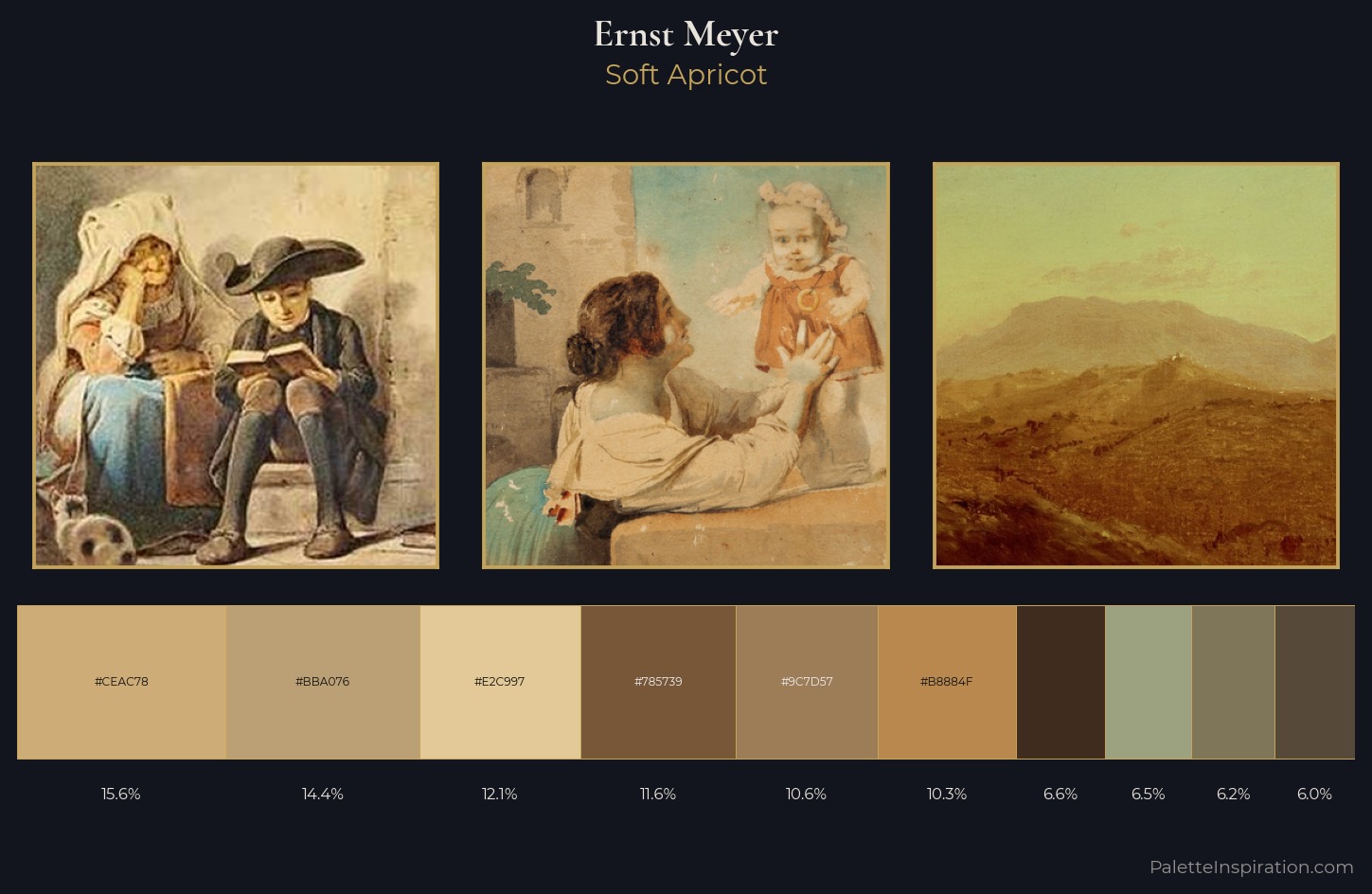 Ernst Meyer Palette 1 — Soft Apricot