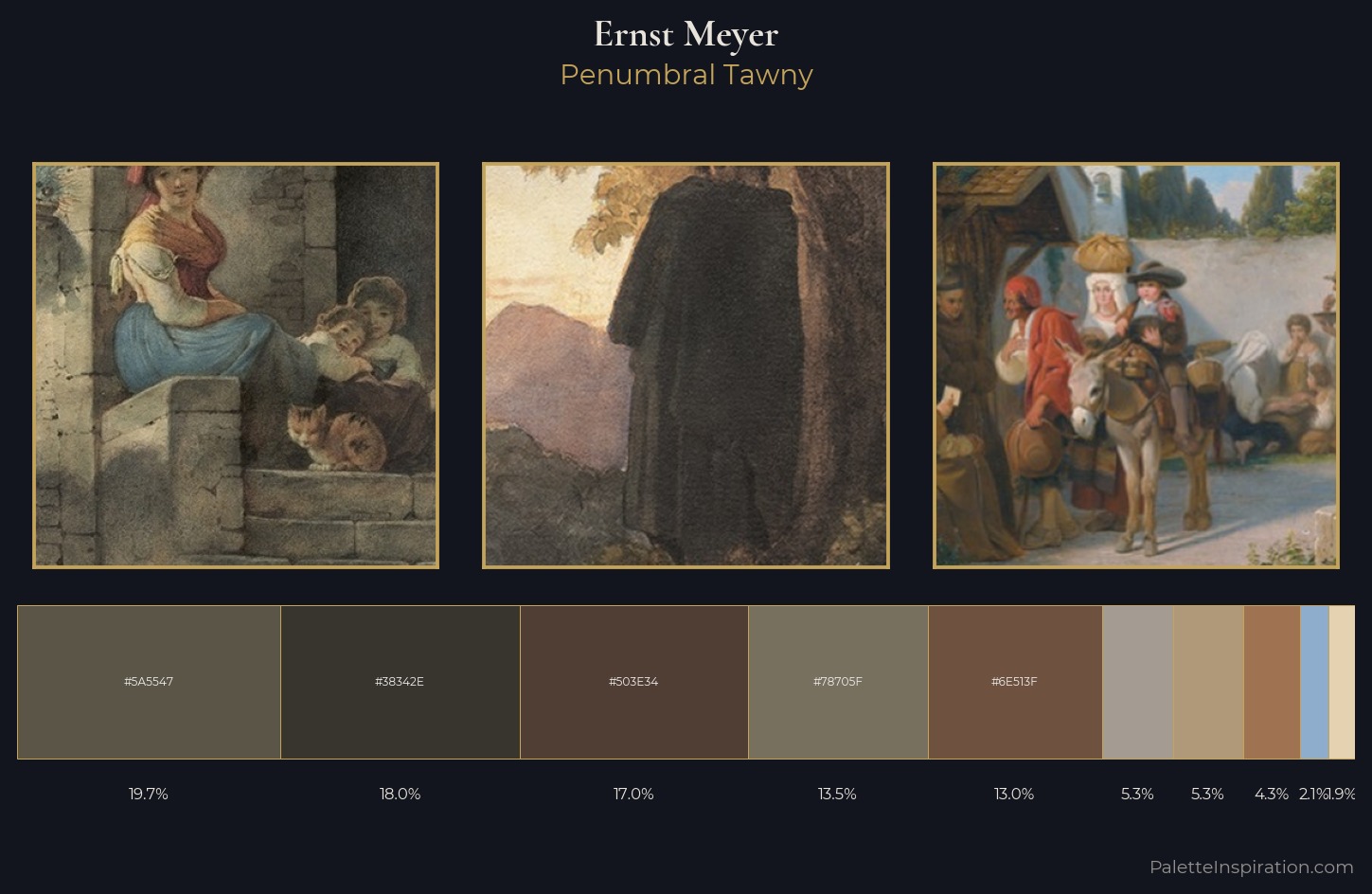 Ernst Meyer Palette 4 — Penumbral Tawny
