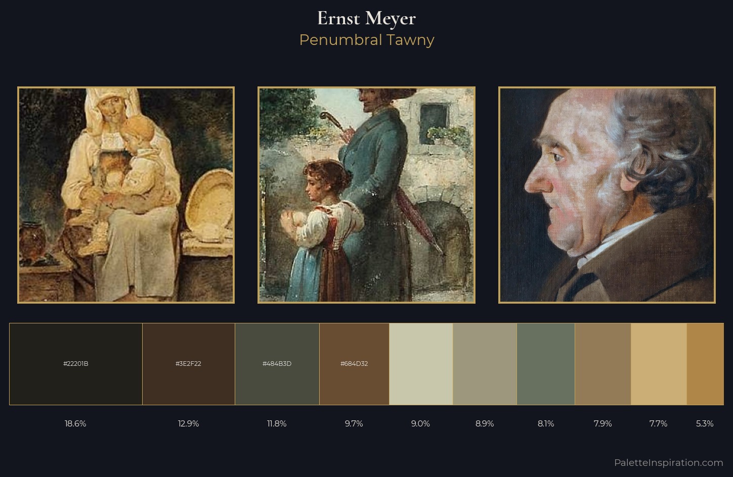 Ernst Meyer Palette 5 — Penumbral Tawny