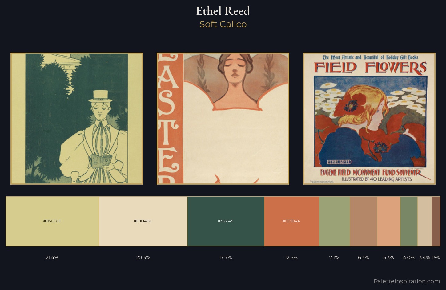 Ethel Reed Palette 1 — Soft Calico